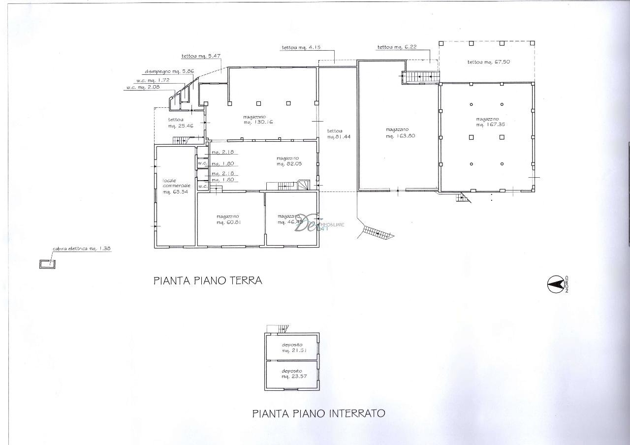 Magazzino in Via Nuova  580, Capannori, {3} - Planimetria 1