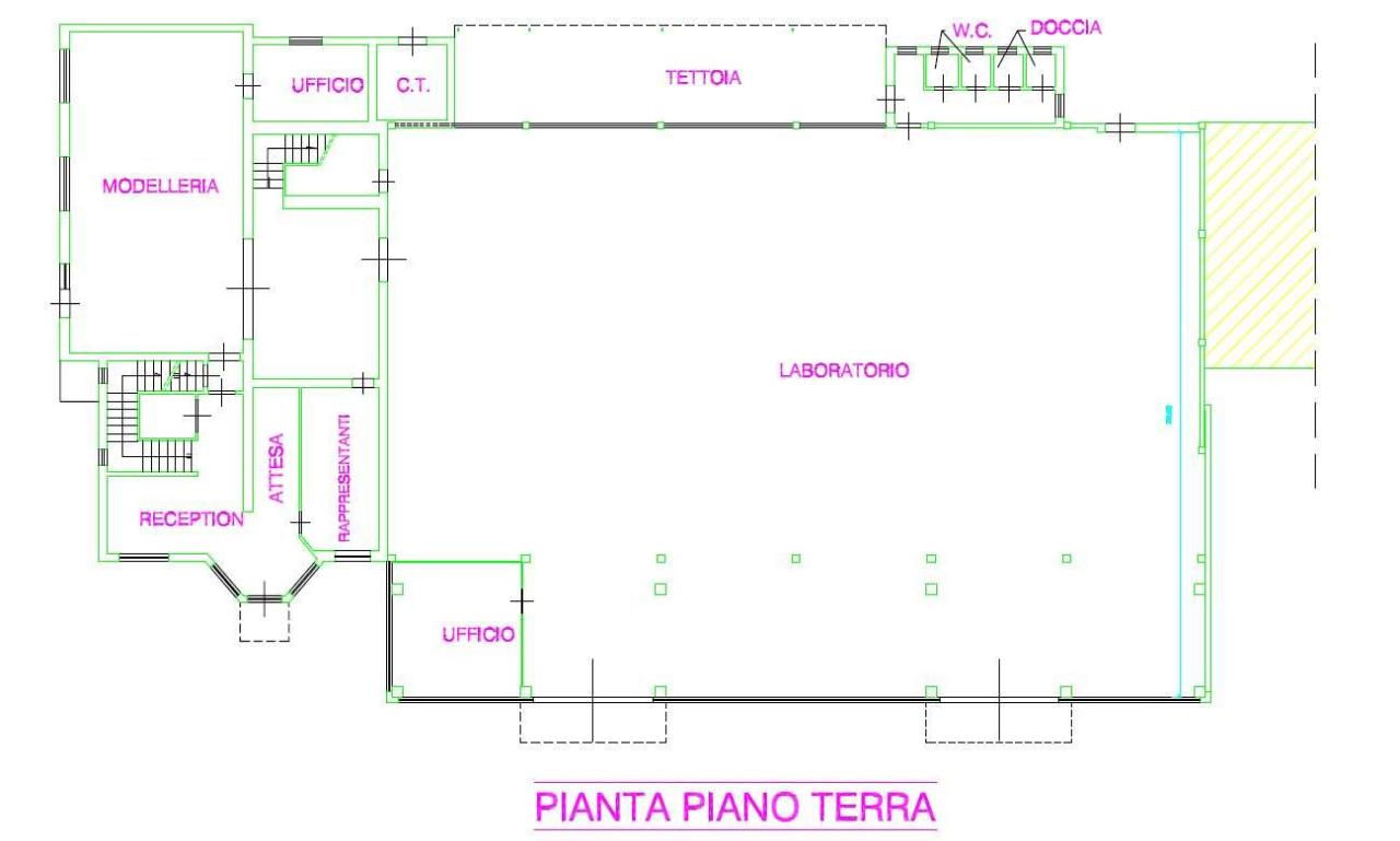 Capannone in , Capannori, {3} - Planimetria 1