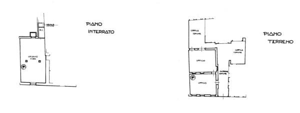 Ufficio in Via Bernardino Mandelli, Piacenza, {3} - Planimetria 1
