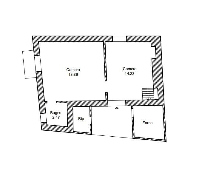Quadrilocale in vendita, Via Mario Pagano, Pietrapertosa - Planimetria 1