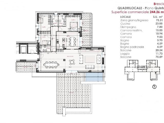 Penthouse in {3}, - Foto 1