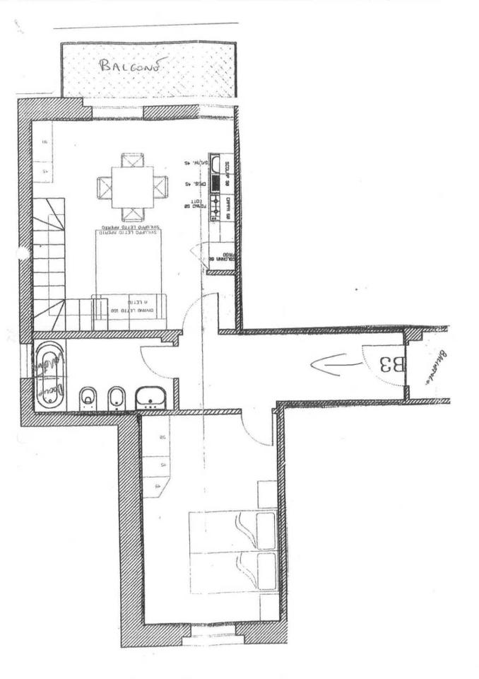 Trilocale in vendita, Via Nazario Sauro 19, Borgio Verezzi - Planimetria 1