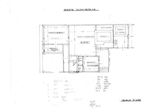 Panificio in , Fonte, {3} - Planimetria 1
