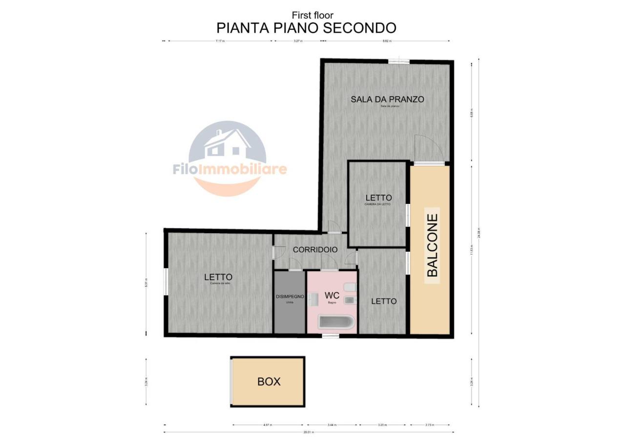 Quadrilocale in vendita, Via Verona, Carovigno - Planimetria 1