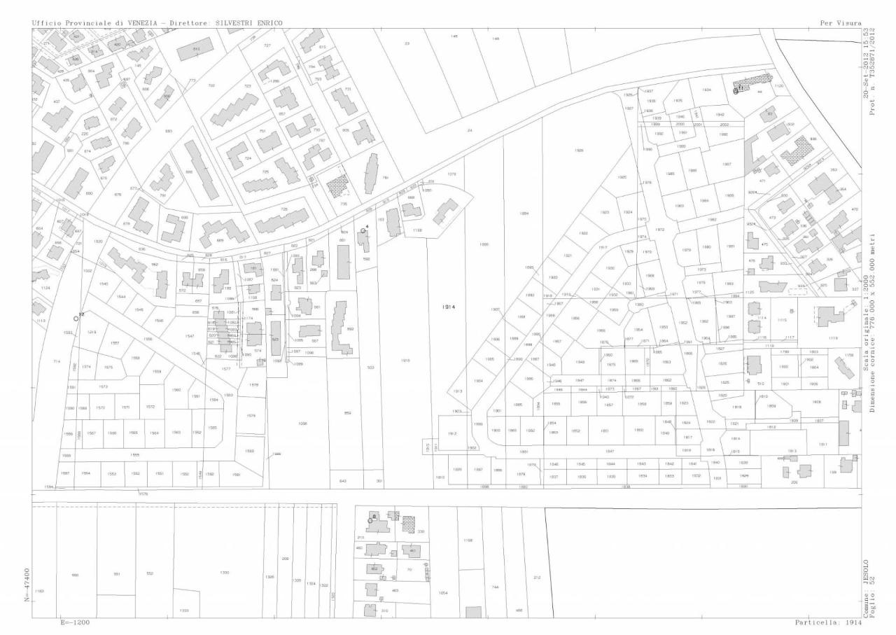 Terreno edificabile in {3}, Traversa 3 Via Ca' Gamba 4 - Planimetria 1