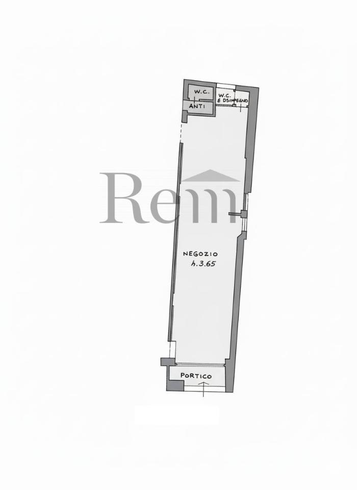 Ufficio in Piazza Borsa 1, Treviso, {3} - Planimetria 1
