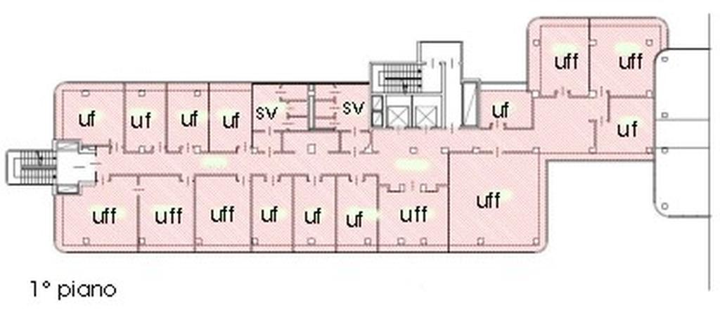 Ufficio in Via Fantoli Gaudenzio, Milano, {3} - Planimetria 1