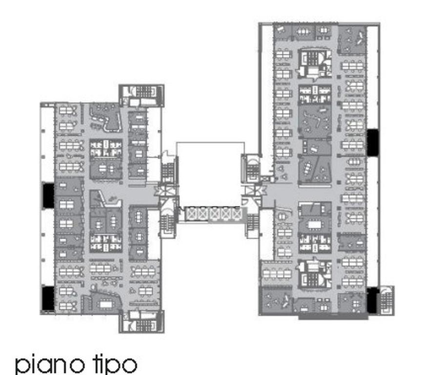 Ufficio in Via Mondadori, Segrate, {3} - Planimetria 1