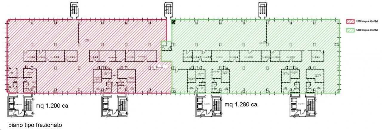 Ufficio in Strada 1, Assago, {3} - Planimetria 1