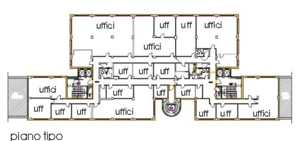 Ufficio in Via Sile, Milano, {3} - Planimetria 1