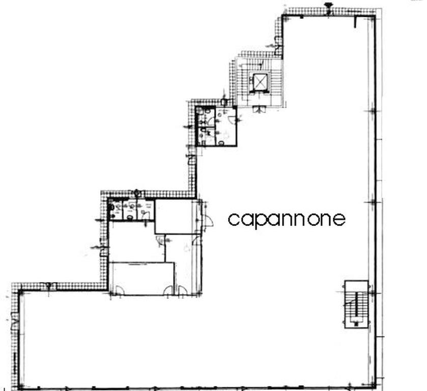 Laboratorio in Strada dei Boschi, Villasanta, {3} - Planimetria 1