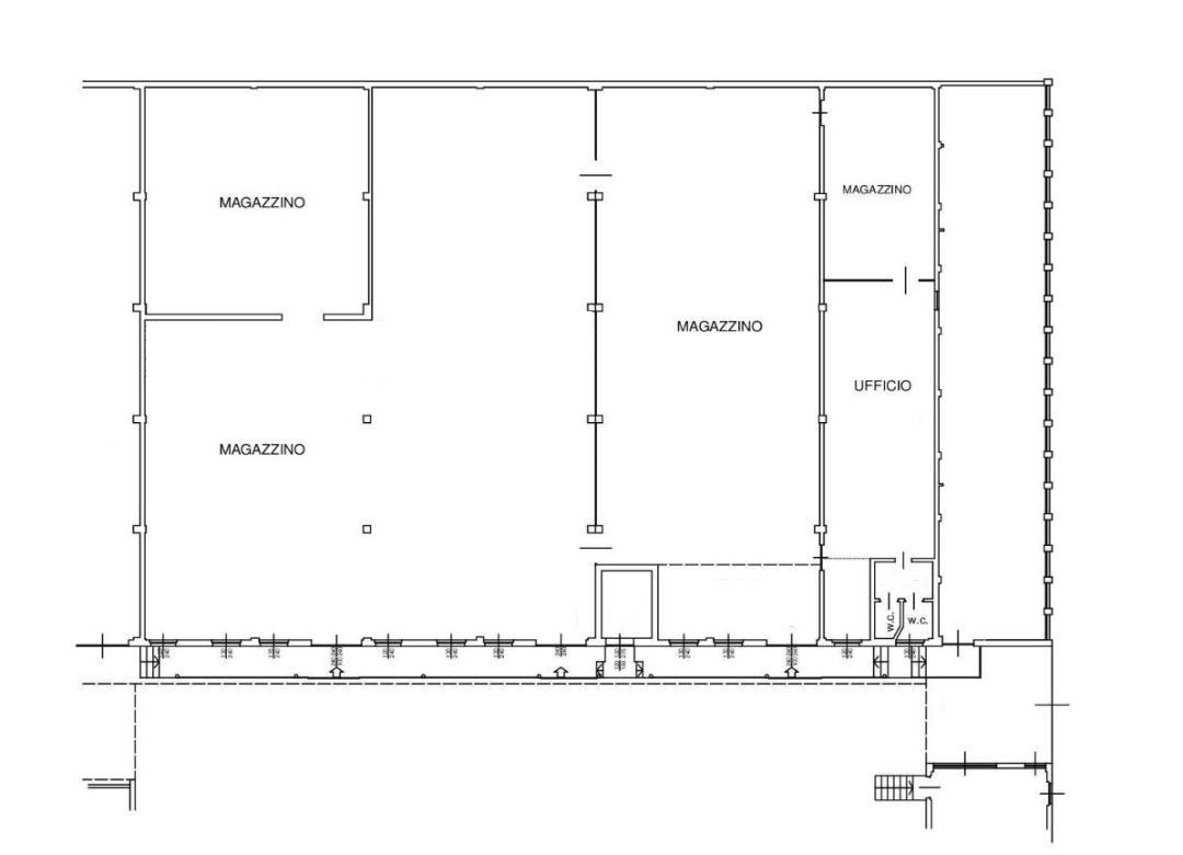 Magazzino in Via Keplero, Settimo Milanese, {3} - Planimetria 1