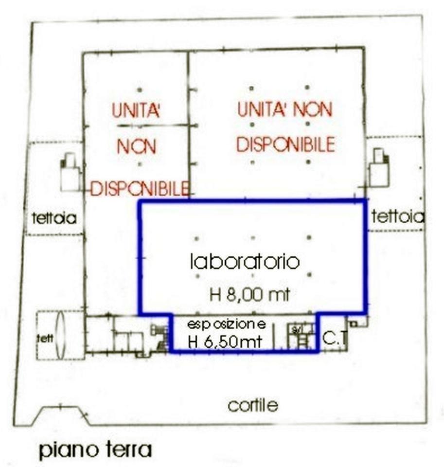 Negozio in Via Cassinella, Vimodrone, {3} - Planimetria 1