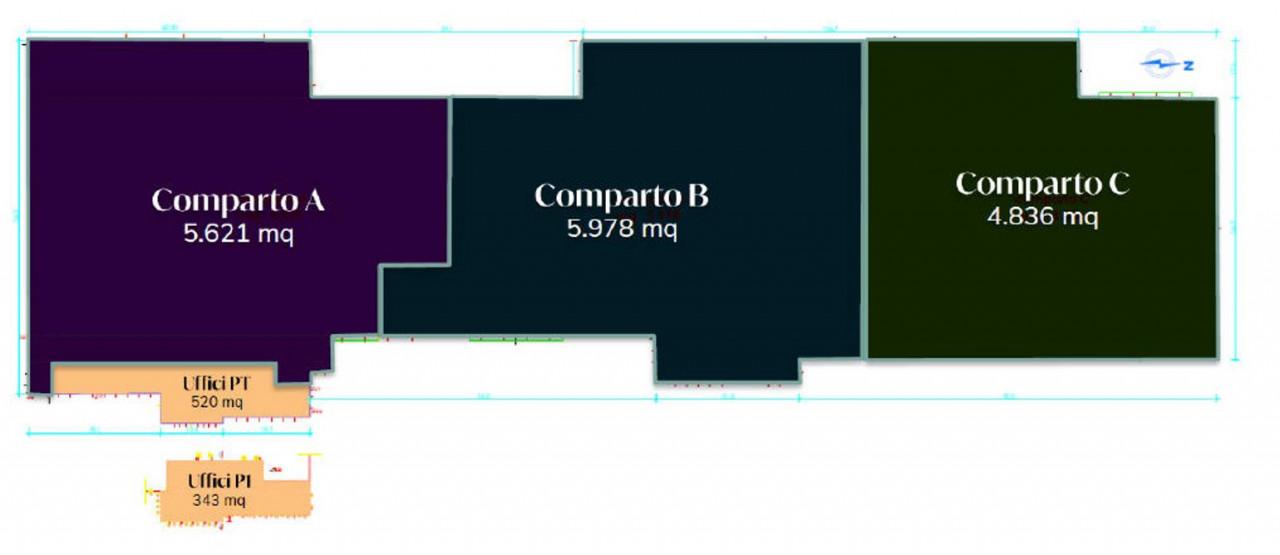 Capannone in Via Grandi a., Settala, {3} - Planimetria 1