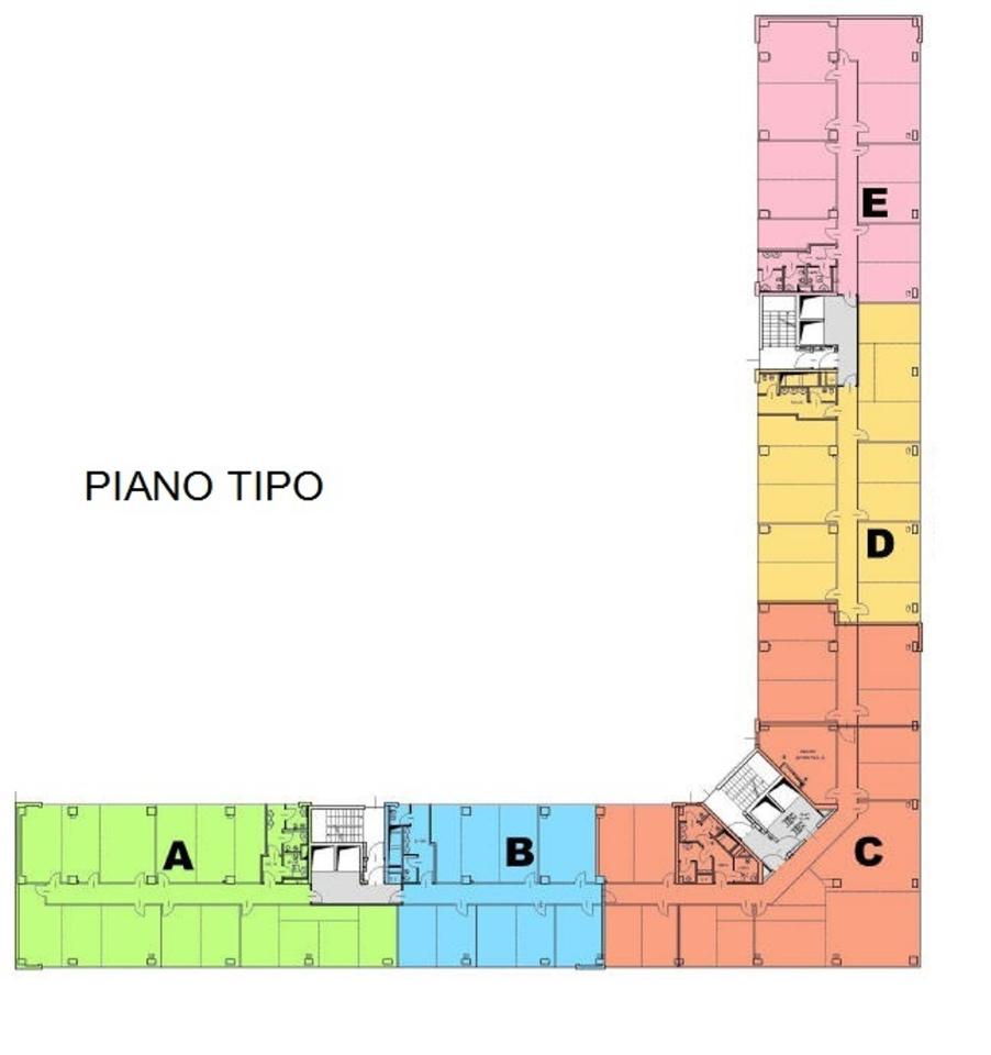 Ufficio in Via Cantore Gen., Sesto San Giovanni, {3} - Planimetria 1
