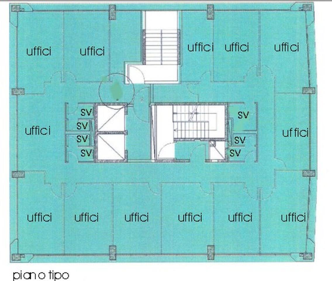 Ufficio in Via Italia, Sesto San Giovanni, {3} - Planimetria 1