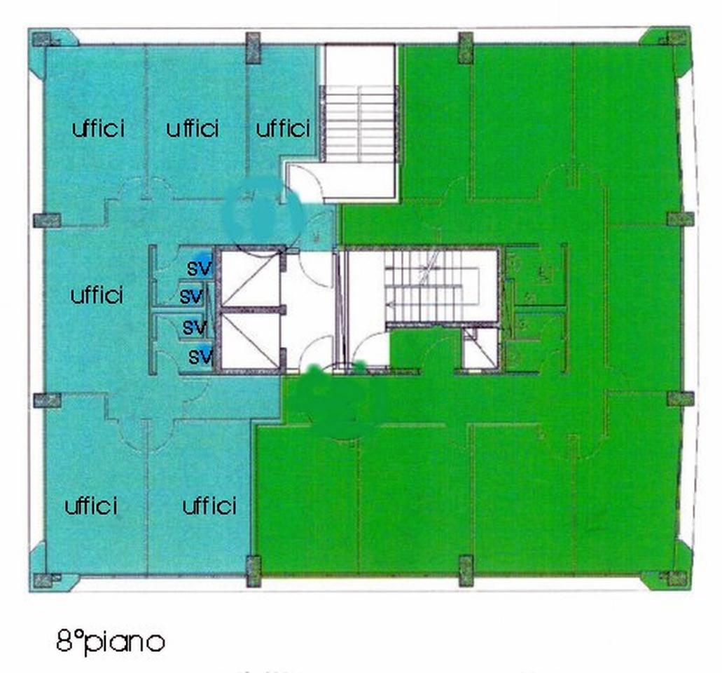 Ufficio in Via Italia, Sesto San Giovanni, {3} - Planimetria 1