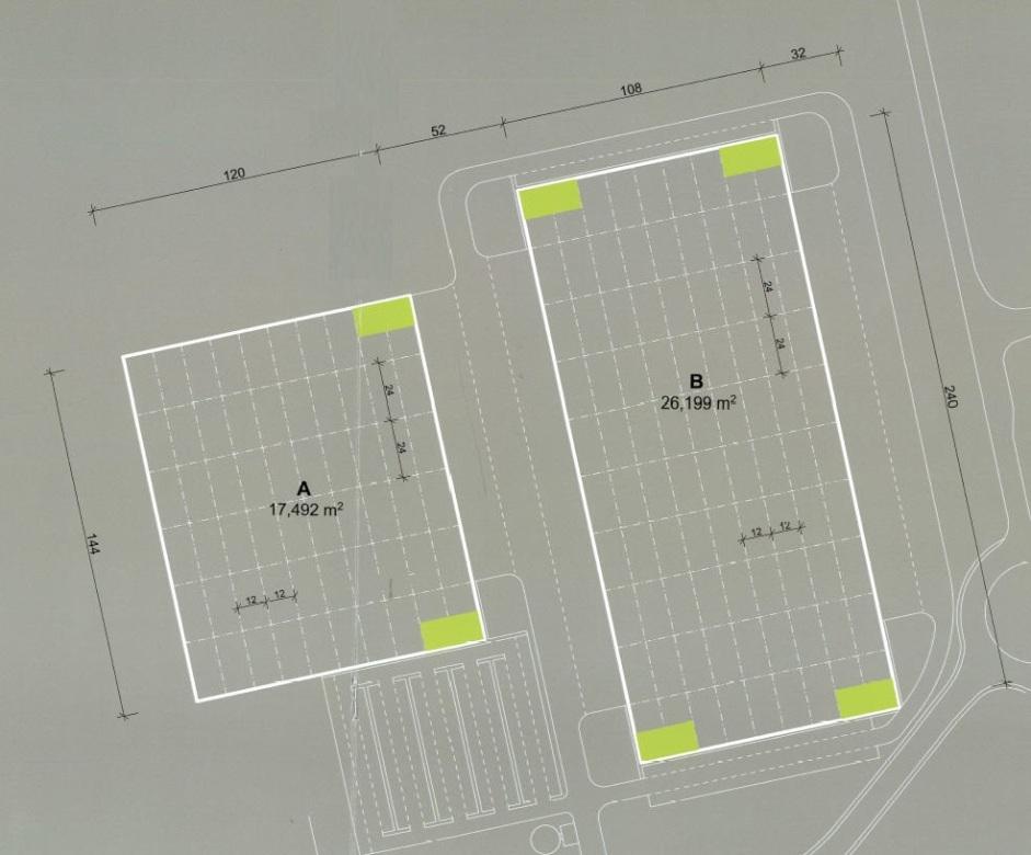 Magazzino in Viale dell' Industria, Paderno Dugnano, {3} - Planimetria 1