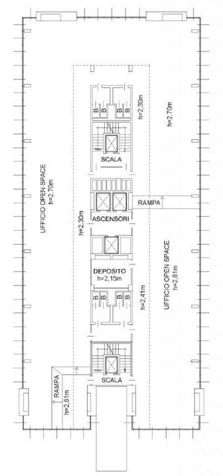 Ufficio in Via Circonvallazione, Segrate, {3} - Planimetria 1