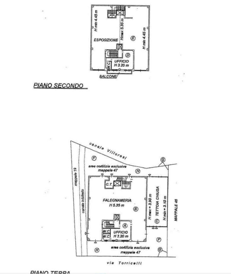 Magazzino in Via Fleming, Settimo Milanese, {3} - Planimetria 1