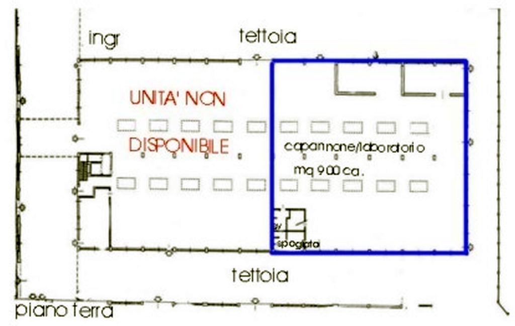 Laboratorio in Viale Monza, Milano, {3} - Planimetria 1