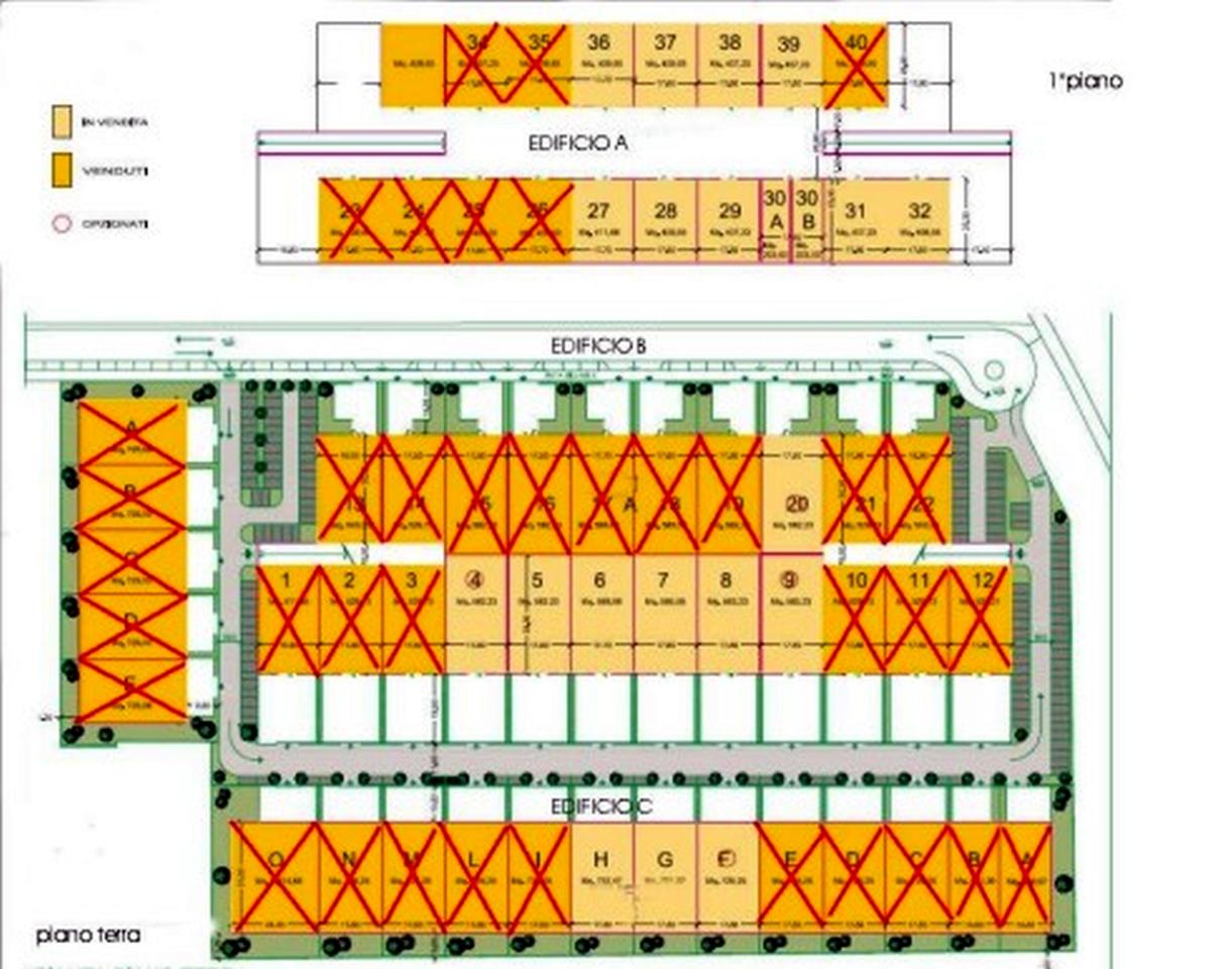 Capannone in Via Copernico, Settimo Milanese, {3} - Planimetria 1
