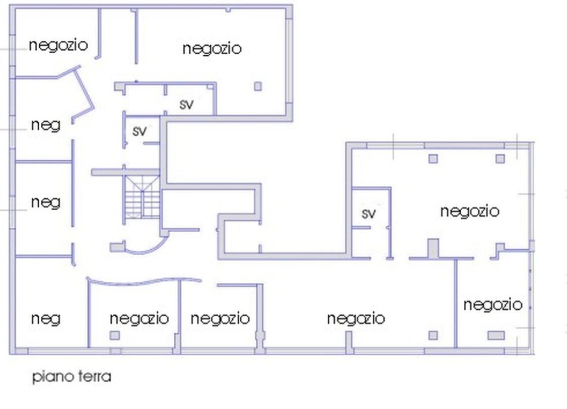 Negozio in Via Statale 22, Osnago, {3} - Planimetria 1