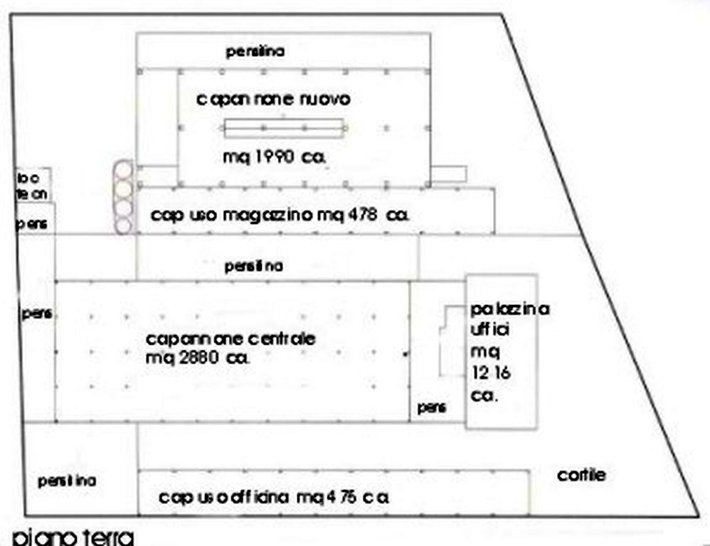 Capannone in Via Percali, Settala, {3} - Planimetria 1