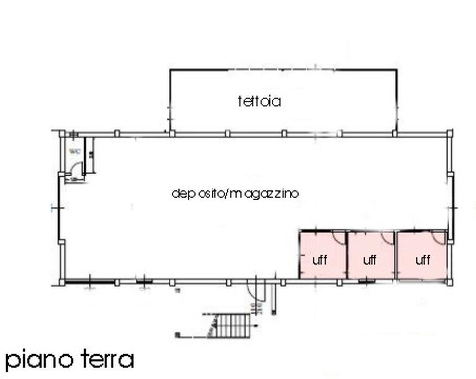 Ufficio in Via De Capitani, Agrate Brianza, {3} - Planimetria 1
