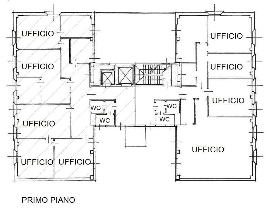 Ufficio in Via Tobagi, Peschiera Borromeo, {3} - Planimetria 1