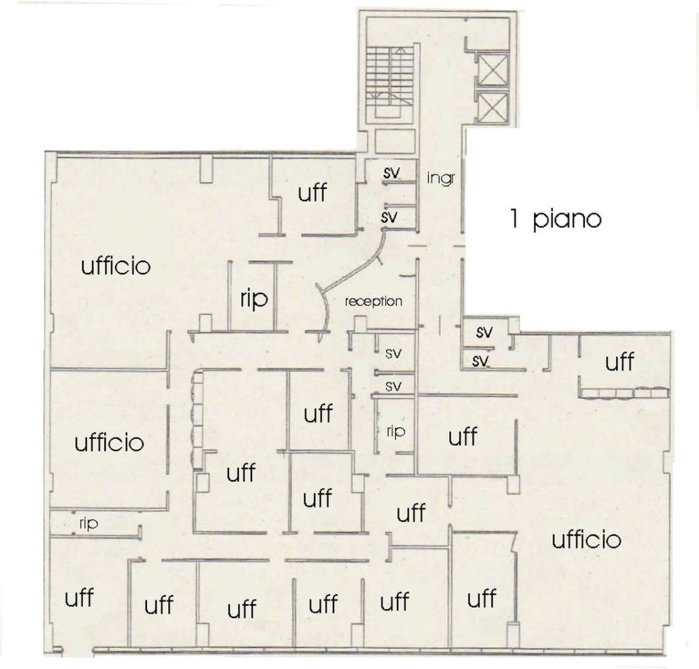 Ufficio in Strada 3, Assago, {3} - Planimetria 1