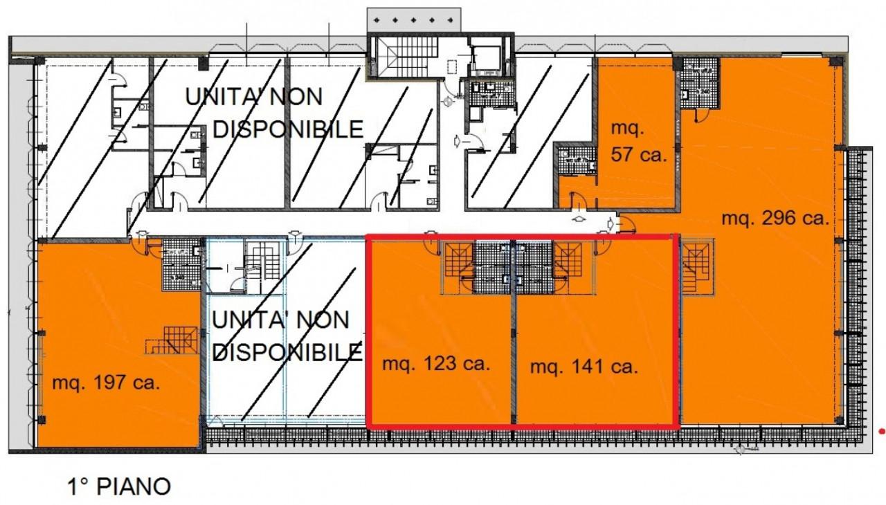 Ufficio in Via Mameli, Vimercate, {3} - Planimetria 1