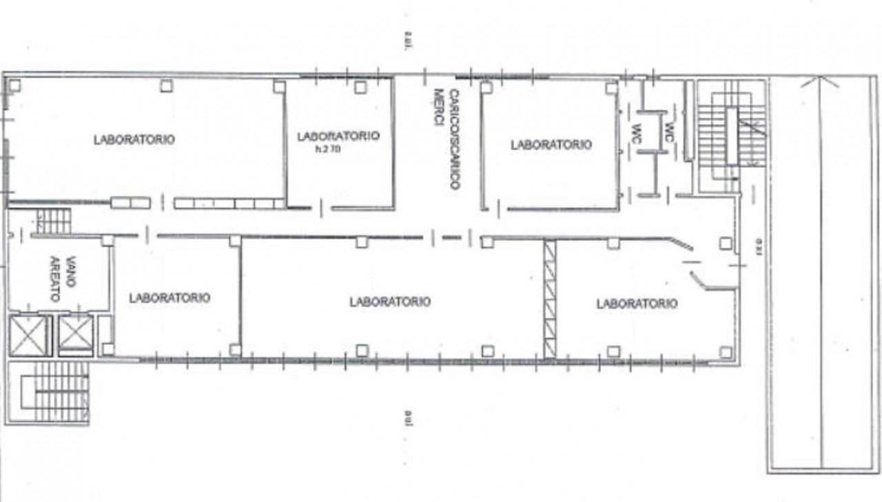 Laboratorio in Via Croce B., Vimodrone, {3} - Planimetria 1