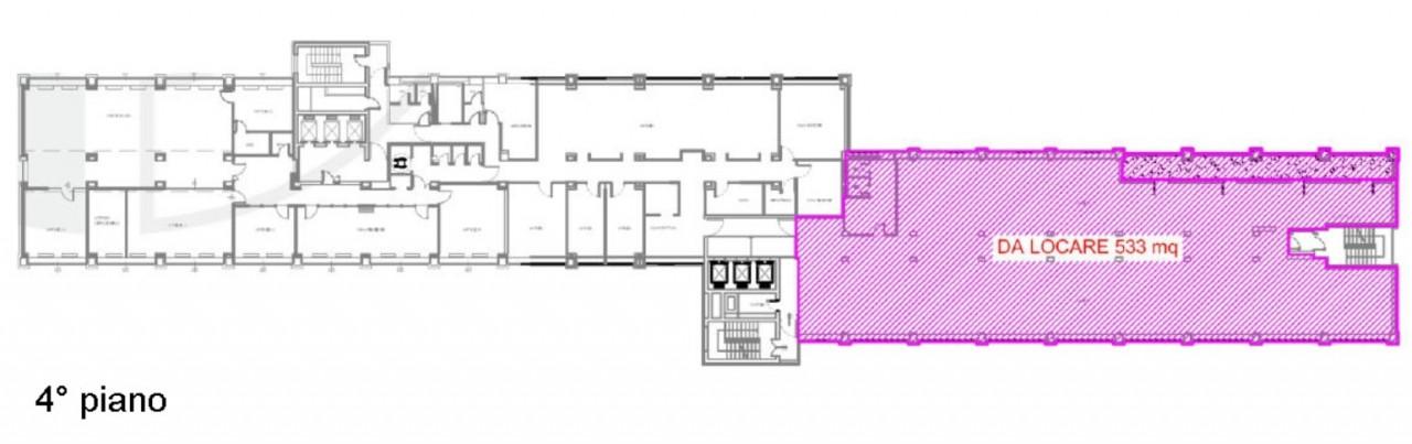 Ufficio in Viale Monza, Milano, {3} - Planimetria 1