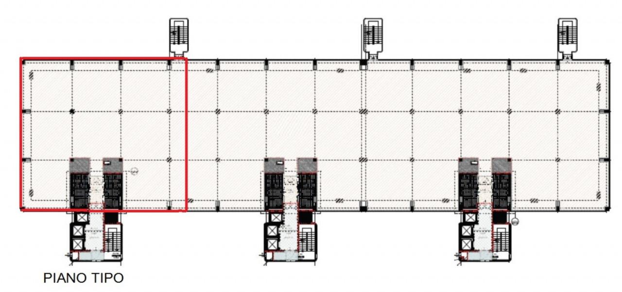 Ufficio in Strada 6, Rozzano, {3} - Planimetria 1