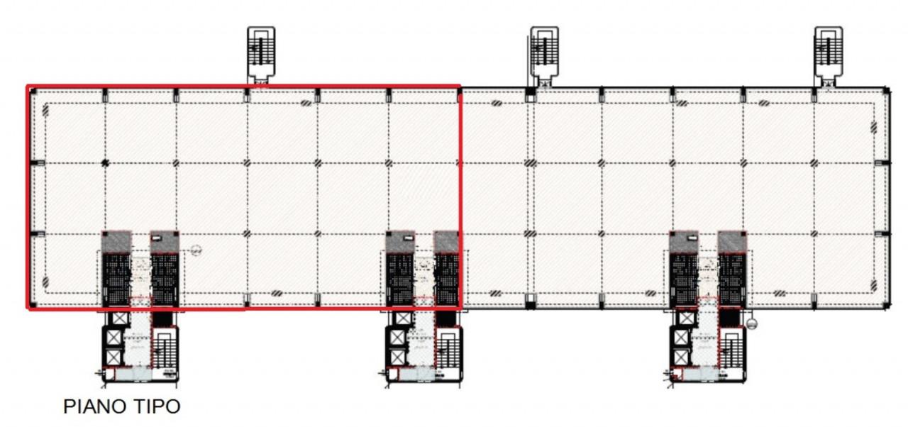Ufficio in Strada 6, Rozzano, {3} - Planimetria 1