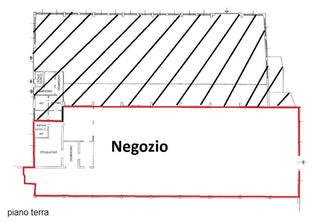 Capannone in Via Restelli, Gorgonzola, {3} - Planimetria 1