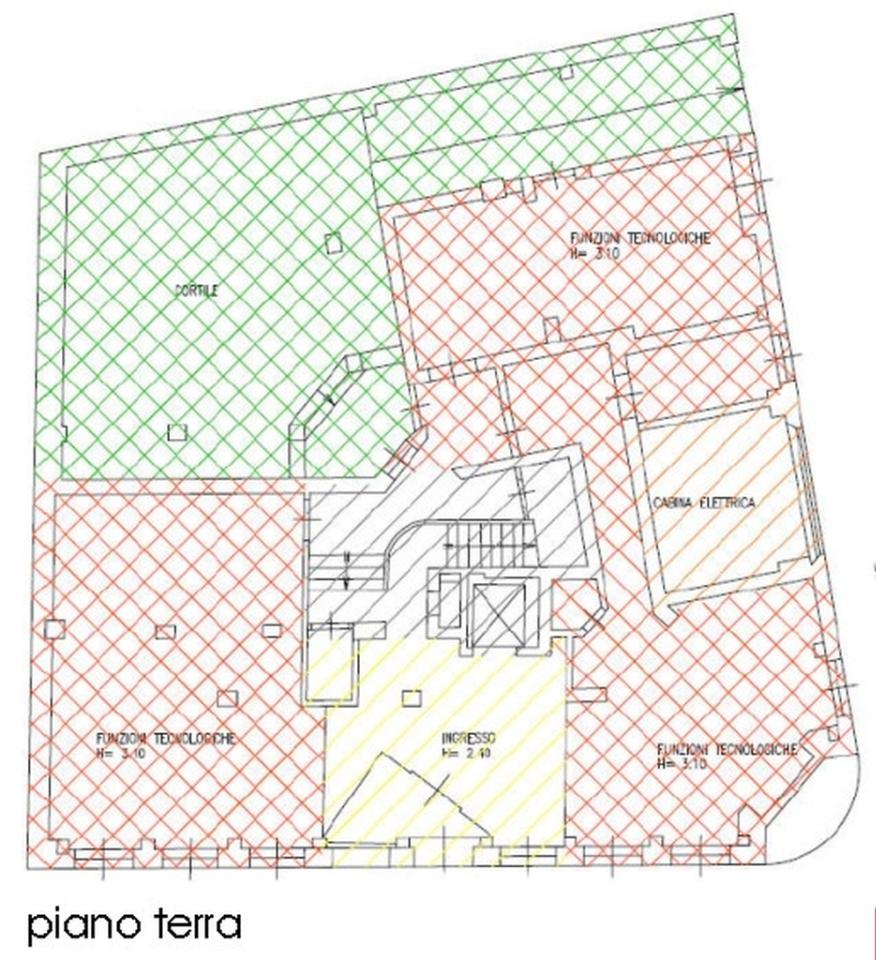 Ufficio in Viale Sarca, Milano, {3} - Planimetria 1