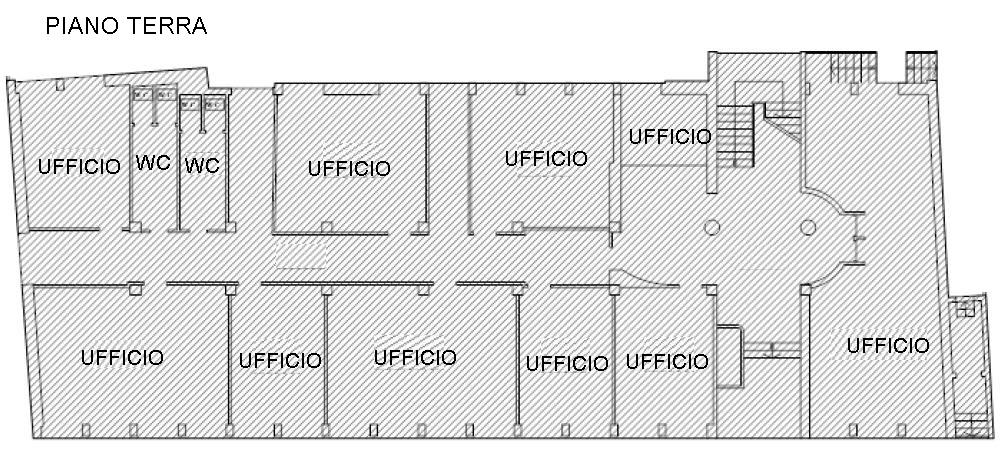 Ufficio in Via Gallarate, Milano, {3} - Planimetria 1