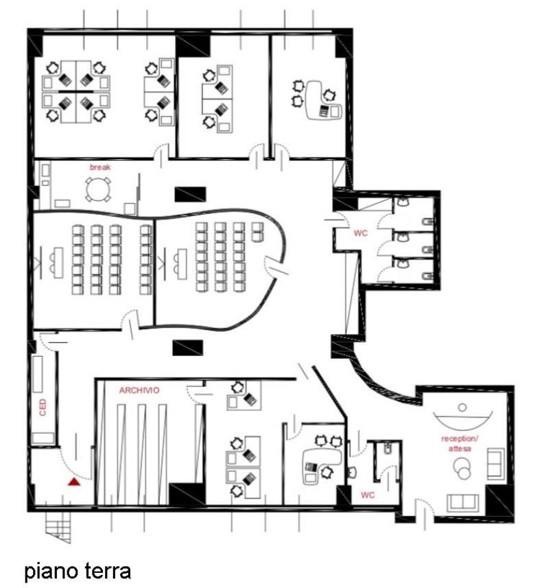 Ufficio in Strada 3, Assago, {3} - Planimetria 1