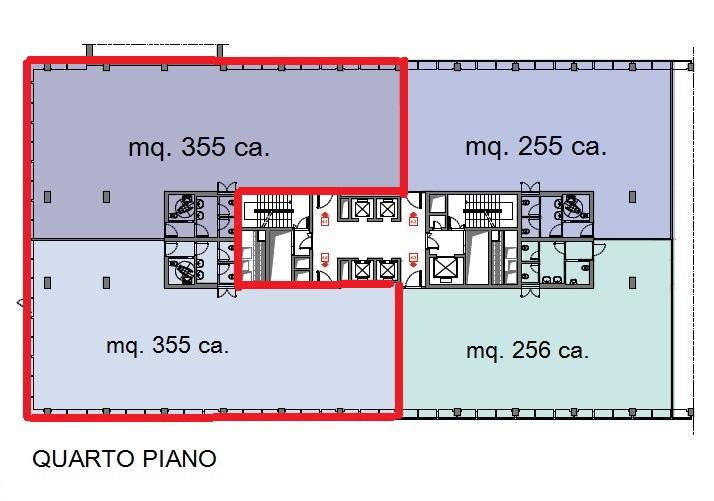 Ufficio in Via Olgia, Segrate, {3} - Planimetria 1