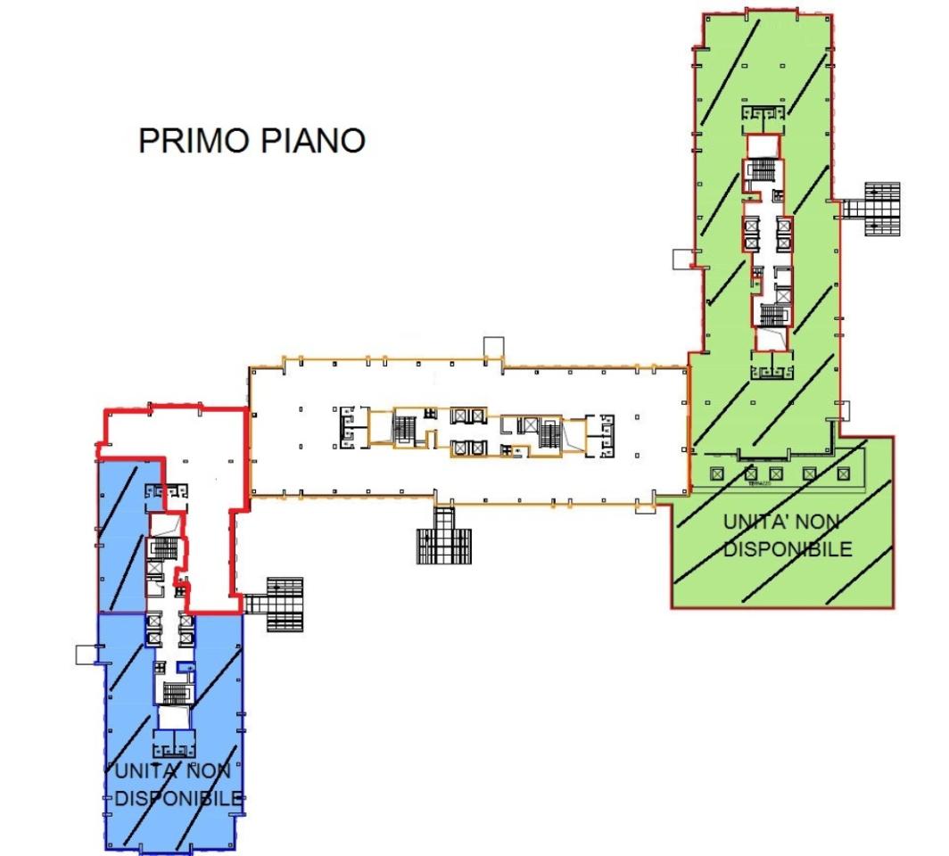 Ufficio in Via Acacie, Basiglio, {3} - Planimetria 1