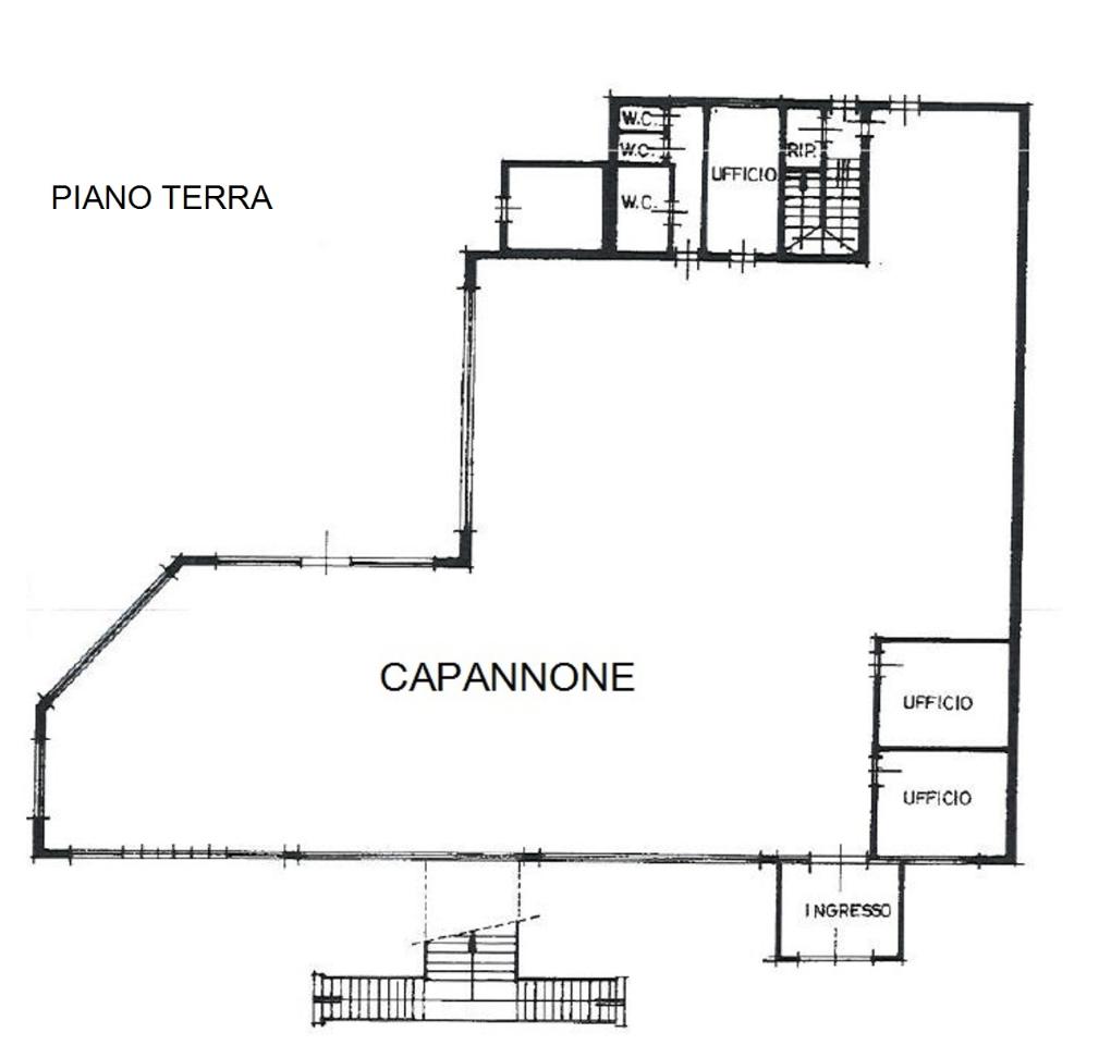 Capannone in Via Archimede, Settimo Milanese, {3} - Planimetria 1