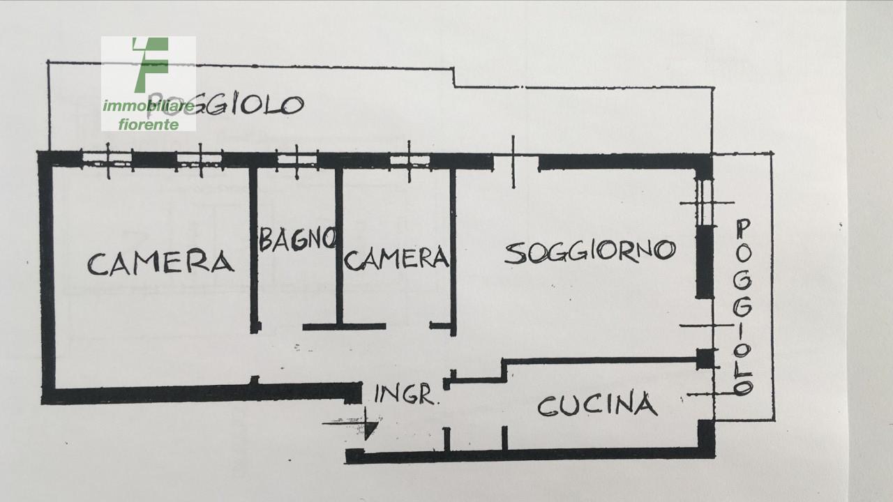 Trilocale in Via Durer, Padova - Planimetria 1