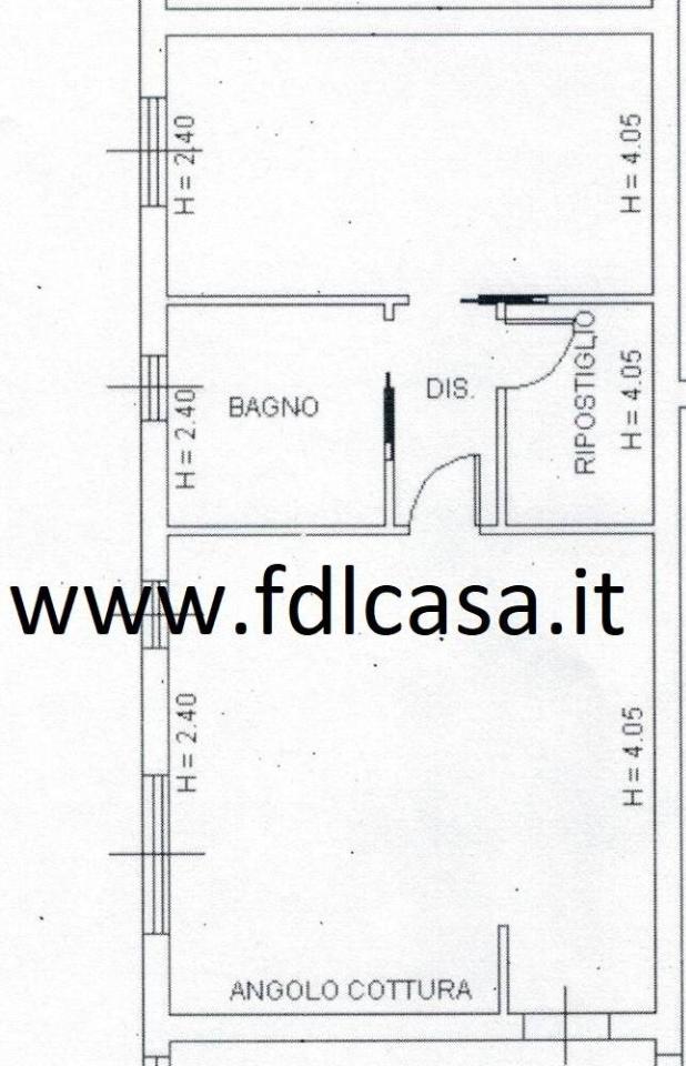 Bilocale in vendita, Via del Bosco, Santa Croce Sull'Arno - Planimetria 1