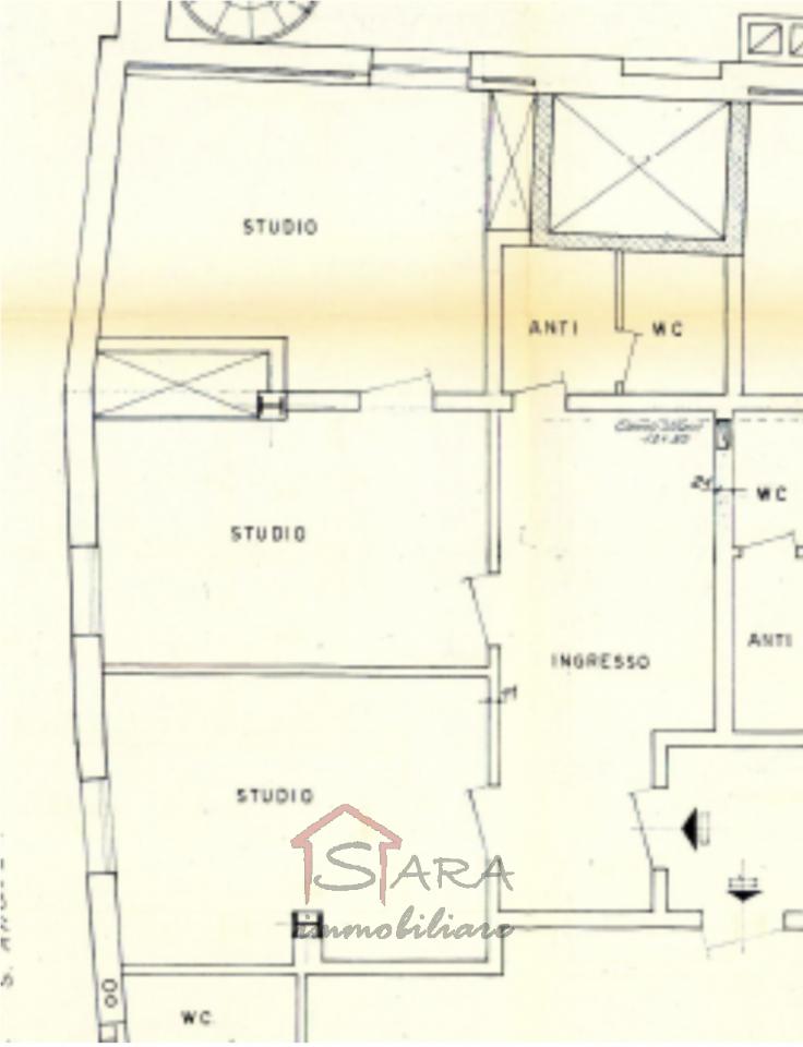 Ufficio in Via S. Andrea, Padova, {3} - Planimetria 1