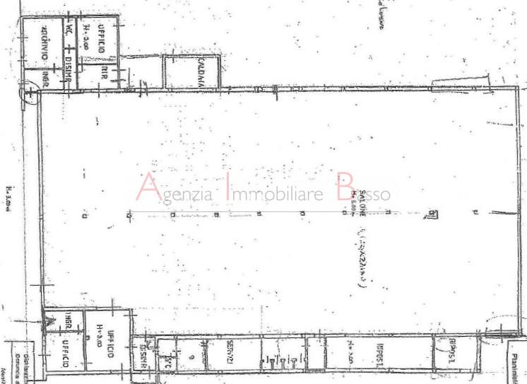 Capannone in Via Praibole, Limena, {3} - Planimetria 1