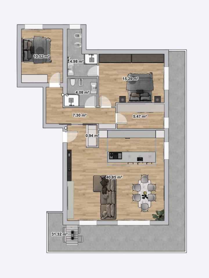 Apartament in Strada Nuova 60, Caorle - Planimetry 1