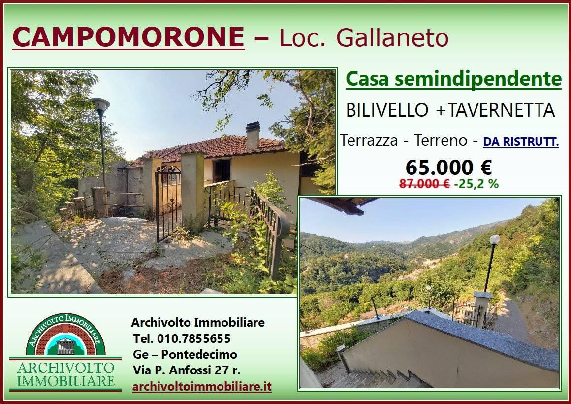Casa indipendente in vendita a Campomorone