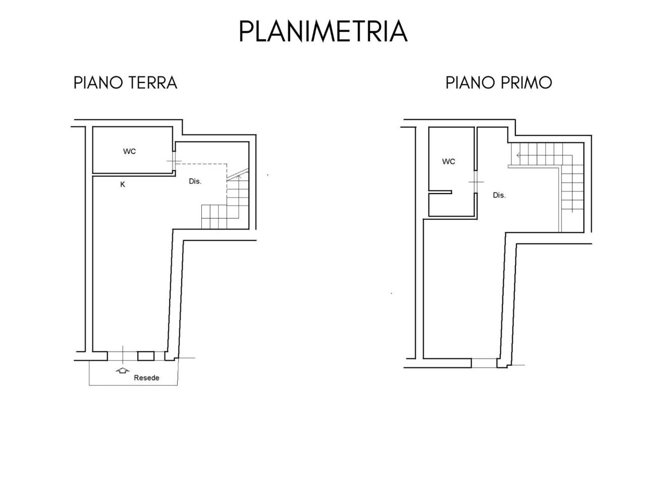 Trilocale in vendita, Località Pianca, Vernazza - Planimetria 1